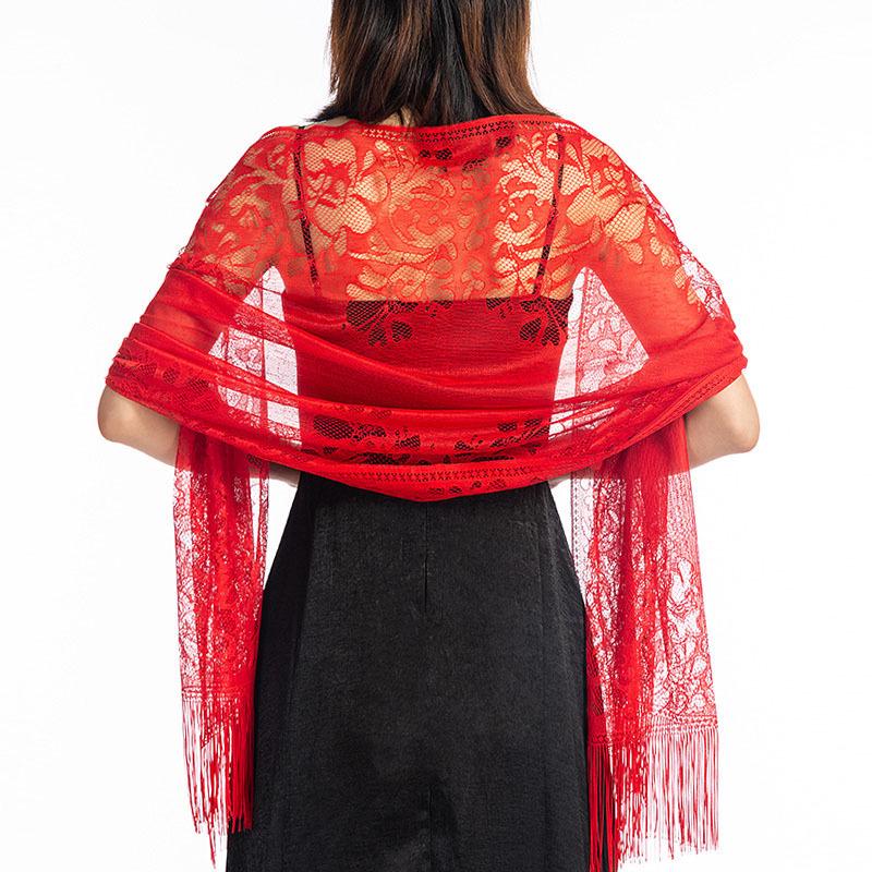 Lace Evening Shawl for Brides, Bridesmaids, and Parties
Lace Evening Shawl for Brides, Bridesmaids, and Parties