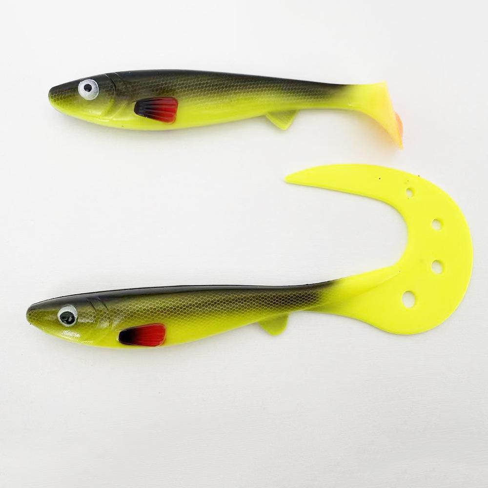 T-Tail Soft Bionic Fishing Lure, 19cm/16.5cm, for Sea and Boat Fishing 16.5cm T-tail
T-Tail Soft Bionic Fishing Lure, 19cm/16.5cm, for Sea and Boat Fishing 16.5cm T-tail