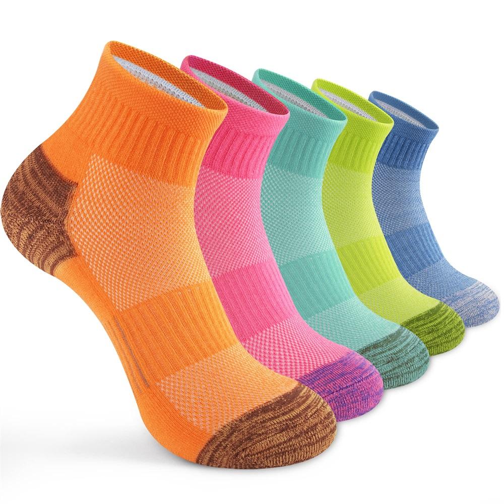 Womens Ankle Anti-blister Thick Cushioned Cotton Wicking Hiking Athletic Running Socks 5 Pairs EU 35-40
Womens Ankle Anti-blister Thick Cushioned Cotton Wicking Hiking Athletic Running Socks 5 Pairs EU 35-40