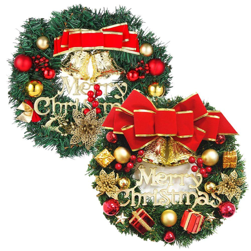 2Pcs Fashion Party Door Hanging Christmas Wreath Wall Hanging Garland Ornament Christmas Decorations
2Pcs Fashion Party Door Hanging Christmas Wreath Wall Hanging Garland Ornament Christmas Decorations