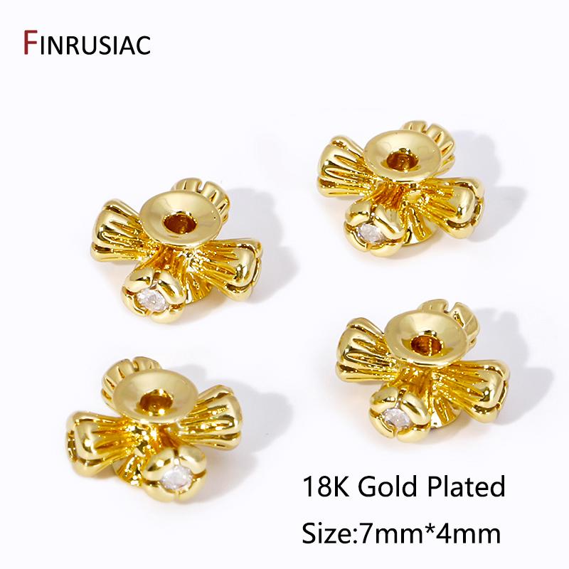 Trendy 18K Gold Plated Brass Cross Spacer Beads Loose Beads,Inlaid Zircon Separators Beads For DIY Jewelry Making Accessories 3 pieces
Trendy 18K Gold Plated Brass Cross Spacer Beads Loose Beads,Inlaid Zircon Separators Beads For DIY Jewelry Making Accessories 3 pieces