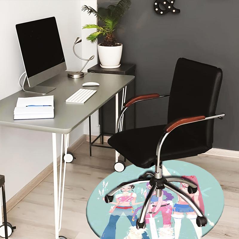 1pc Fantasy Warrior Trio Round carpet, Made of Polyester,Perfect for Decorating Office Chairs, Living Rooms 80cm
1pc Fantasy Warrior Trio Round carpet, Made of Polyester,Perfect for Decorating Office Chairs, Living Rooms 80cm