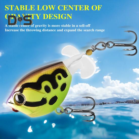 5.3CM/6G Topwater Fishing Lure с двойными винтами, тройным крючком, дальним забросом, реалистичной плавающей бионической искусственной приманкой для пресноводной и соленой воды розовый/чёрный
5.3CM/6G Topwater Fishing Lure с двойными винтами, тройным крючком, дальним забросом, реалистичной плавающей бионической искусственной приманкой для пресноводной и соленой воды розовый/чёрный
