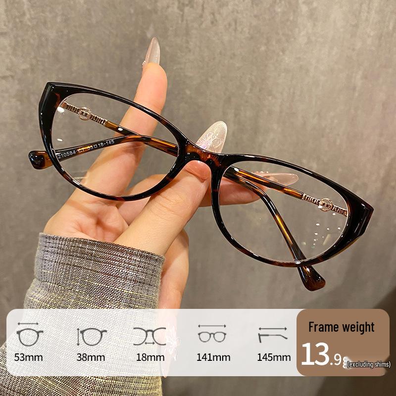 Women s Ultra-Light Retro Tortoiseshell Cat-Eye Glasses Frames - 3D Face Sculpting, Comfortable Myopia Design.
Women s Ultra-Light Retro Tortoiseshell Cat-Eye Glasses Frames - 3D Face Sculpting, Comfortable Myopia Design.
