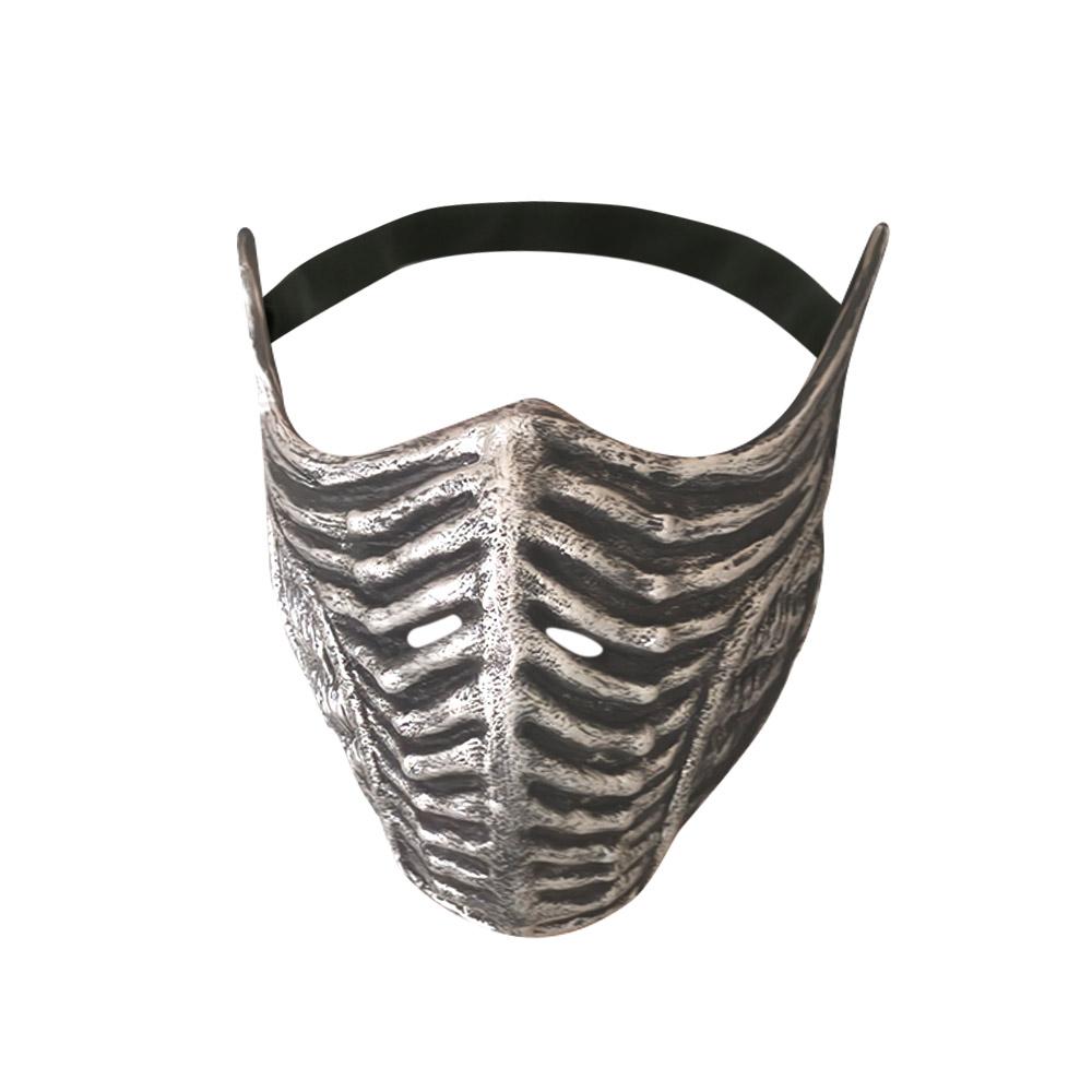 Latex Skeleton Design Face Mask with Adjustable Strap for Costume and Role Play Use Suitable for Various Events and Performances One Size
Latex Skeleton Design Face Mask with Adjustable Strap for Costume and Role Play Use Suitable for Various Events and Performances One Size