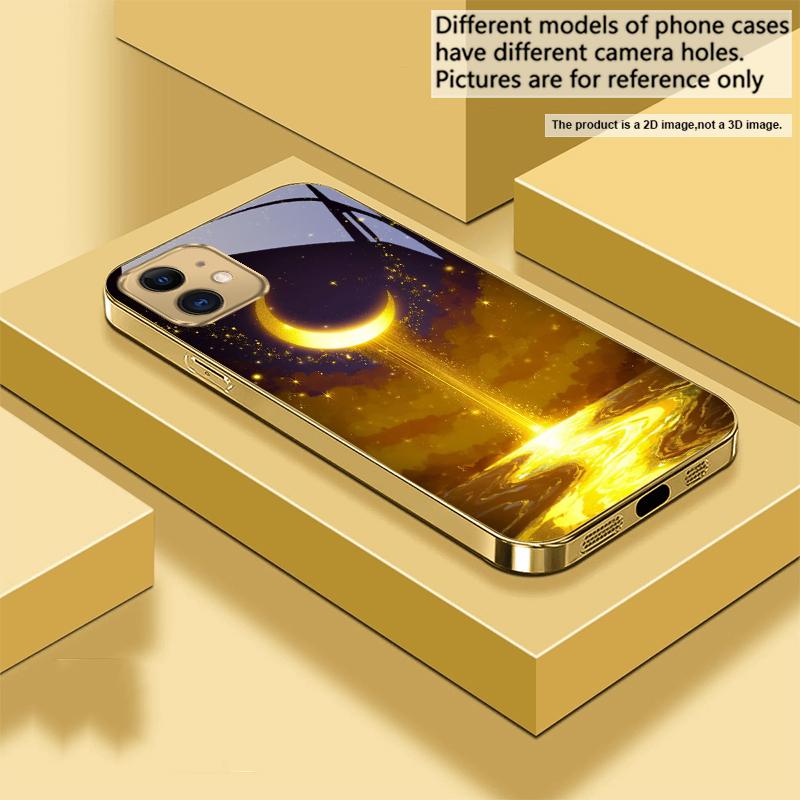 The golden moonlit sky For IPhone 17Pro Max 16 17 Pro oMax 15 Pro 14 13 Plus 12Mini 11ProMax XR 16E Air Golden glass phone case iPhone Air
The golden moonlit sky For IPhone 17Pro Max 16 17 Pro oMax 15 Pro 14 13 Plus 12Mini 11ProMax XR 16E Air Golden glass phone case iPhone Air