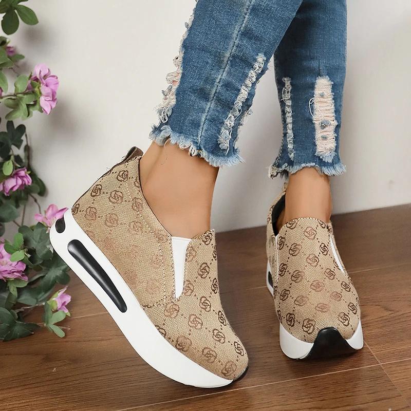 Fashion Fashion Flower Print Women Thick Sole Sneakers Spring Outdoor Platform Women s Vulcanize Shoes Light Slip-On Woman Single Shoes 42 хаки
Fashion Fashion Flower Print Women Thick Sole Sneakers Spring Outdoor Platform Women s Vulcanize Shoes Light Slip-On Woman Single Shoes 42 хаки