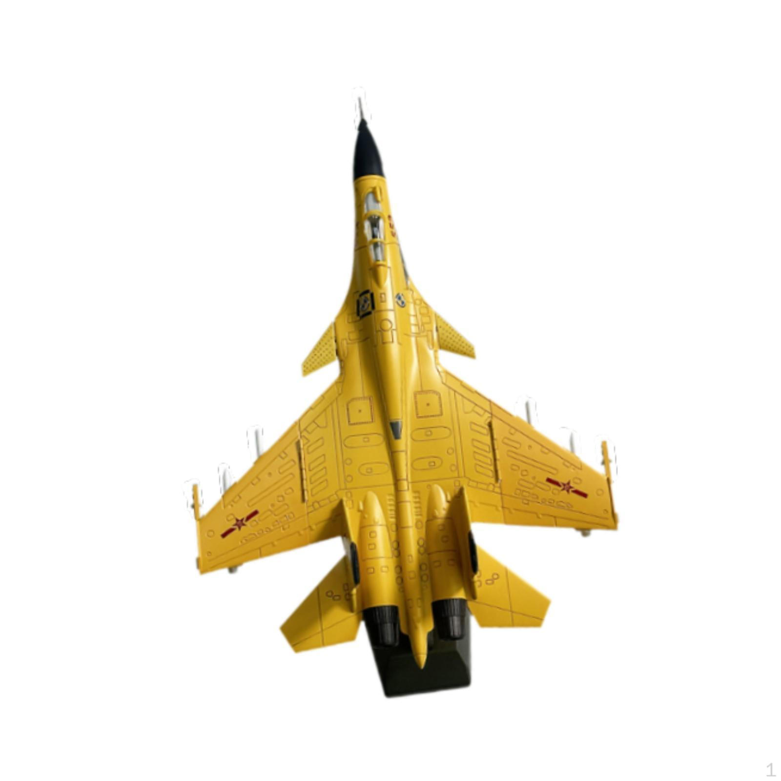 Модель истребителя в масштабе 1/100 с подставкой для демонстрации, подходит для различных условий жёлтый
Модель истребителя в масштабе 1/100 с подставкой для демонстрации, подходит для различных условий жёлтый