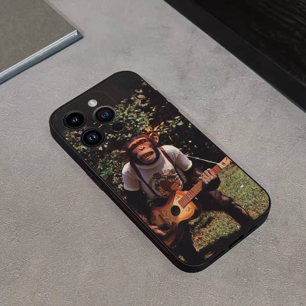Monkey Music Meme Phone Case For iPhone 17,16,15,14,13,12,11 Plus,Pro Max,XS,X,XR,SE,Mini,8,7,Soft Silicone Black Cover iPhone14Pro
Monkey Music Meme Phone Case For iPhone 17,16,15,14,13,12,11 Plus,Pro Max,XS,X,XR,SE,Mini,8,7,Soft Silicone Black Cover iPhone14Pro