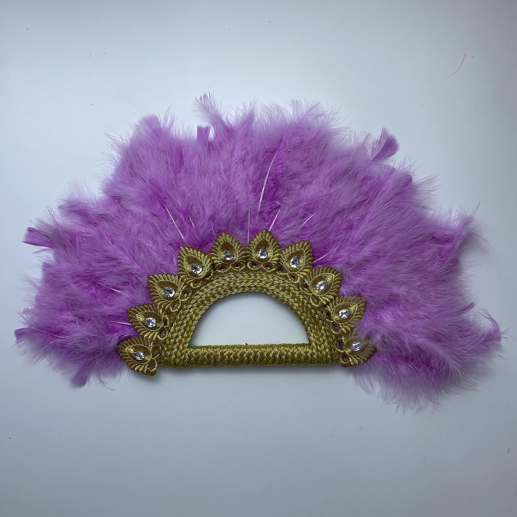 Big Size African Blue Feather Fan for Ladies, Wedding Feather Fan for Bride, Double Side Feather, Nigerian Stones Dance Handfan 32CMX55CM
Big Size African Blue Feather Fan for Ladies, Wedding Feather Fan for Bride, Double Side Feather, Nigerian Stones Dance Handfan 32CMX55CM