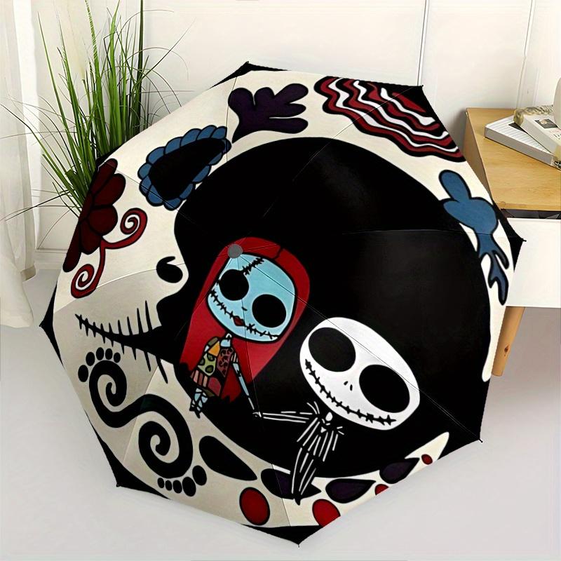 1pc Jack And Sally Moon Fully Automatic Folding Portable Umbrella, 8 Steel Frames, Three-Fold Design, Suitable for All Seasons, Suitable for
1pc Jack And Sally Moon Fully Automatic Folding Portable Umbrella, 8 Steel Frames, Three-Fold Design, Suitable for All Seasons, Suitable for