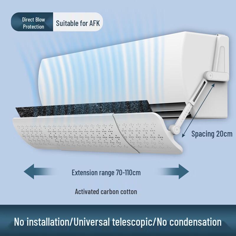 Handon Anti-Direct Blow Air Conditioner Deflector
Handon Anti-Direct Blow Air Conditioner Deflector