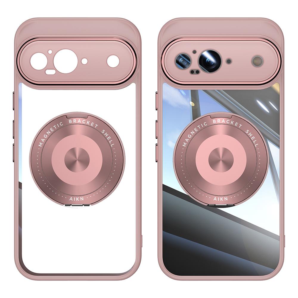 Для Google Pixel 9 Магнітний чохол PC+TPU Чохол для телефону з металевою підставкою, що обертається, Захист об єктива Pink
Для Google Pixel 9 Магнітний чохол PC+TPU Чохол для телефону з металевою підставкою, що обертається, Захист об єктива Pink