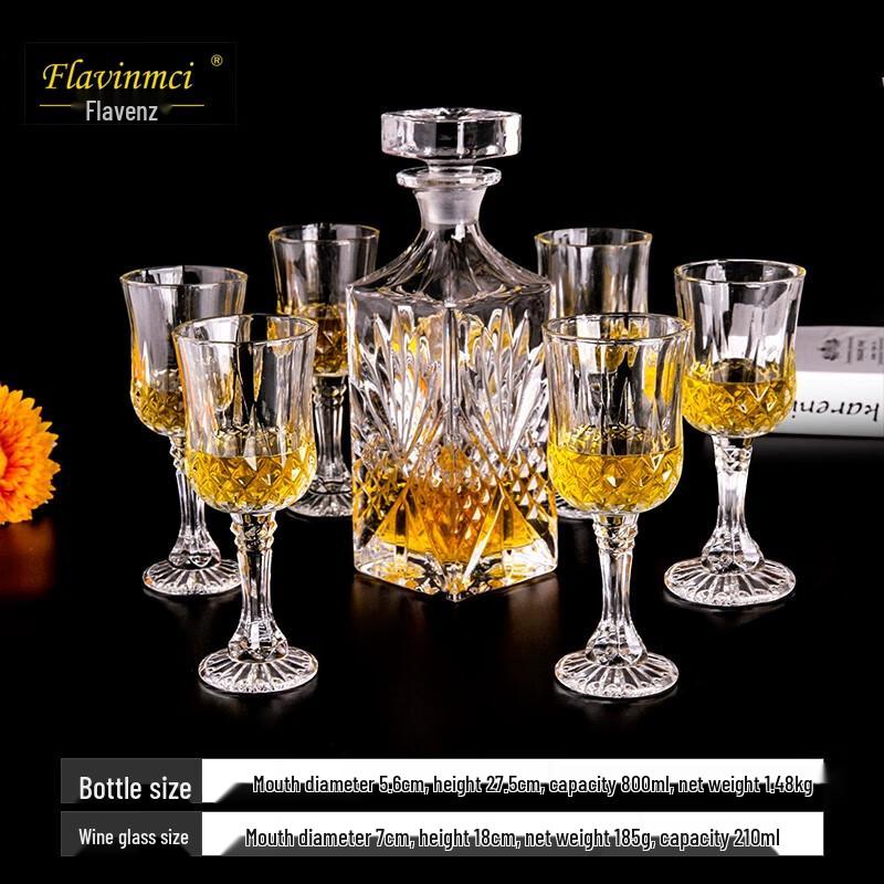 Flavinmci Diamond Stemmed Crystal Wine Glasses (Set of 2)
Flavinmci Diamond Stemmed Crystal Wine Glasses (Set of 2)