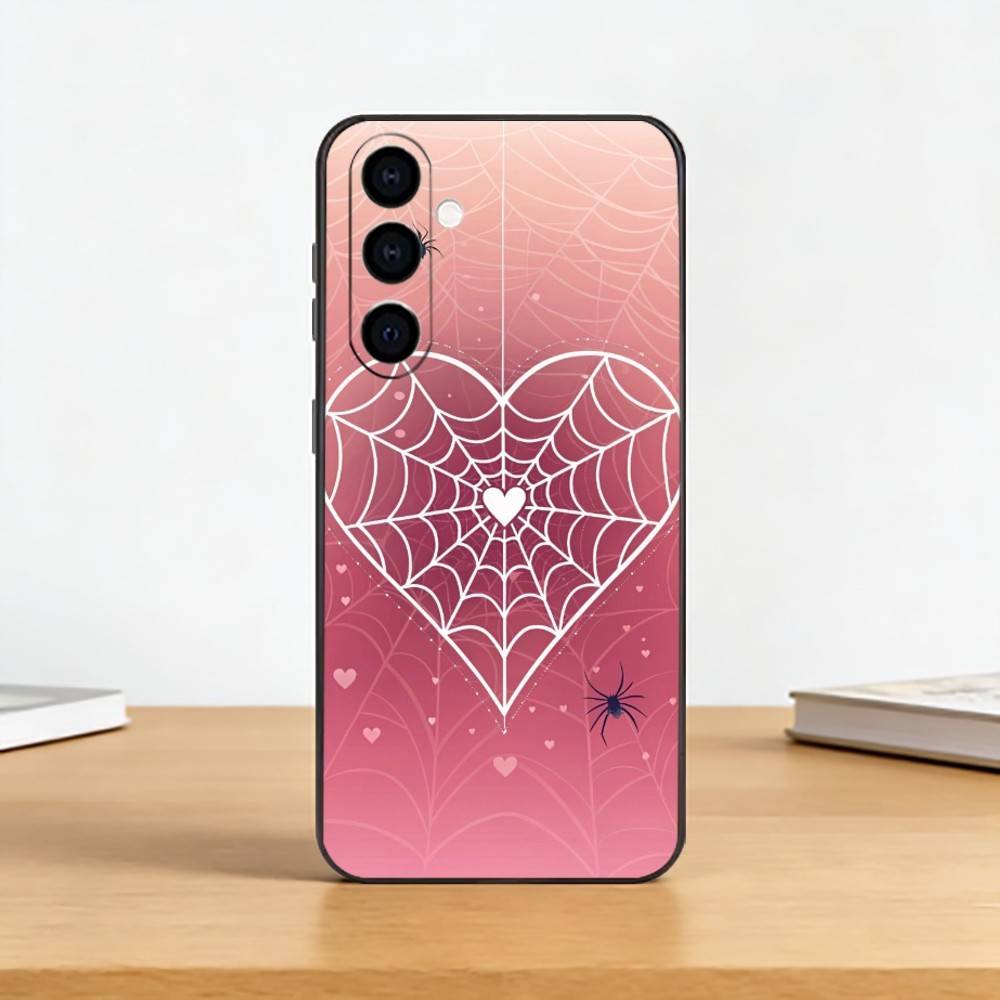 Cool Spider Web H-Heart Phone Case For Samsung Galaxy A73,A72,A71,A70,A53,A52,A51,Soft Silicone Black Cover Samsung a30 a20
Cool Spider Web H-Heart Phone Case For Samsung Galaxy A73,A72,A71,A70,A53,A52,A51,Soft Silicone Black Cover Samsung a30 a20