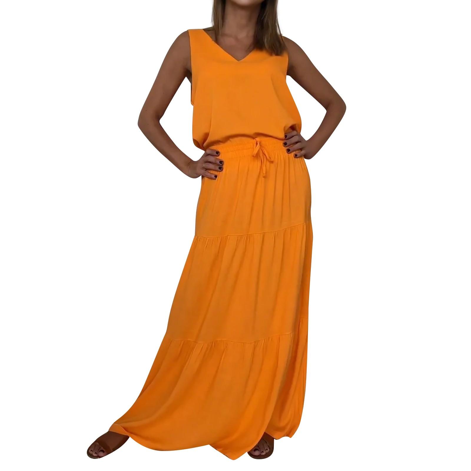 Женский повседневный сарафан длиной до колена, модное удобное платье M чёрный
Женский повседневный сарафан длиной до колена, модное удобное платье M чёрный