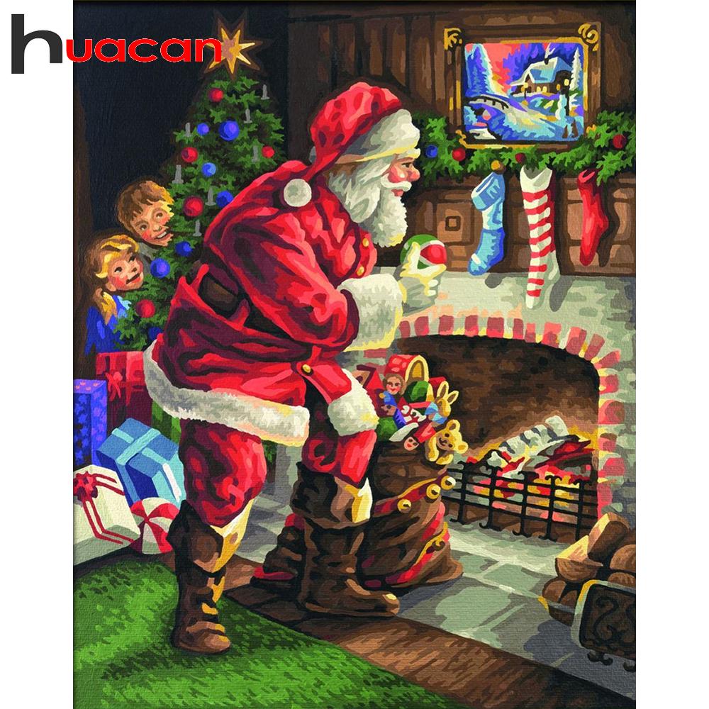 Huacan 5D DIY картина по номерам Санта-Клаус ручная роспись домашний декор раскраска по номерам мультфильм рождественское настенное искусство
Huacan 5D DIY картина по номерам Санта-Клаус ручная роспись домашний декор раскраска по номерам мультфильм рождественское настенное искусство
