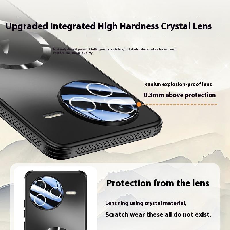 For Xiaomi Redmi K80 5G/Poco F7 Pro 5G Case Compatible with MagSafe Matte PC+TPU Heat Dissipation Phone Cover Titanium Blue
For Xiaomi Redmi K80 5G/Poco F7 Pro 5G Case Compatible with MagSafe Matte PC+TPU Heat Dissipation Phone Cover Titanium Blue