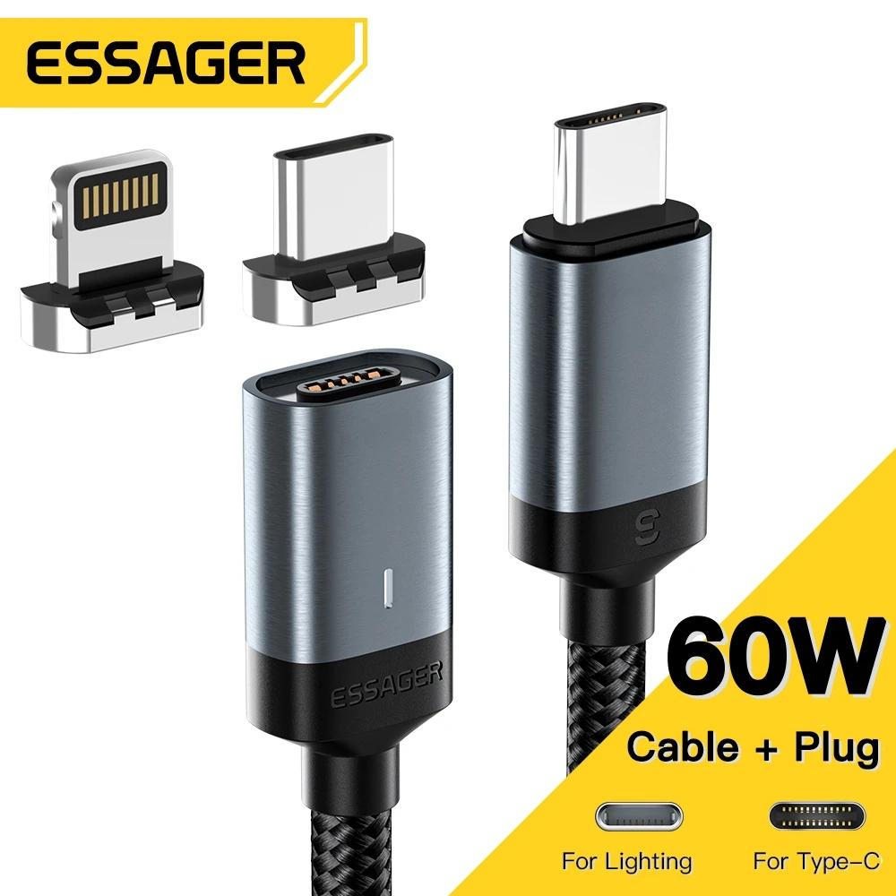 Essager PD 60 Вт Магнитная линия передачи данных 29 Вт Магнитное зарядное устройство для быстрой зарядки для IPhone14 13 Samsung Проводной шнур для ноутбука Кабель USB C на USB C
Essager PD 60 Вт Магнитная линия передачи данных 29 Вт Магнитное зарядное устройство для быстрой зарядки для IPhone14 13 Samsung Проводной шнур для ноутбука Кабель USB C на USB C