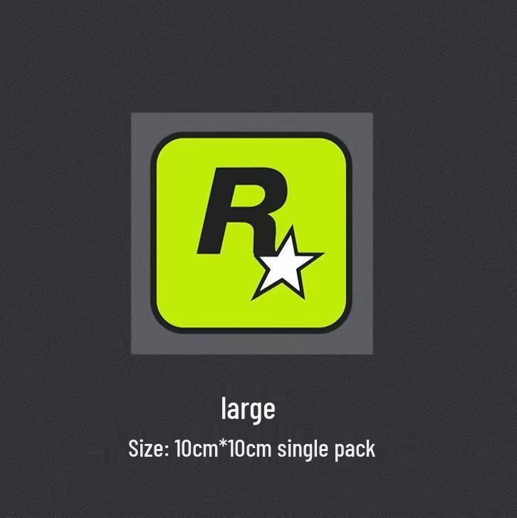 R Star GTA5 Car & Motorcycle Scratch-Resistant Fuel Cap Sticker
R Star GTA5 Car & Motorcycle Scratch-Resistant Fuel Cap Sticker