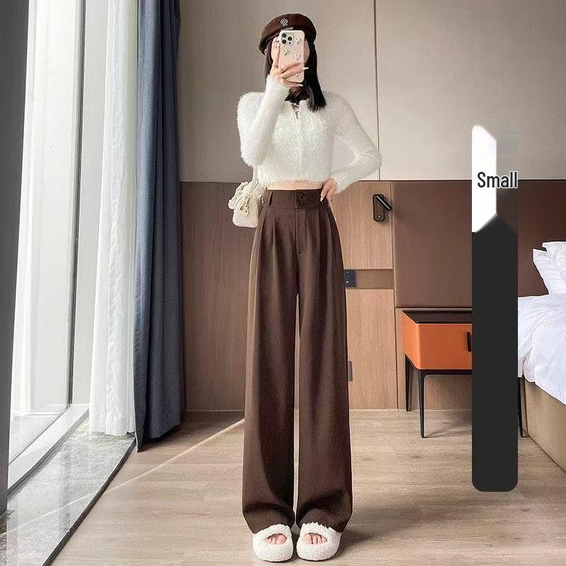 2026 High-End Black Women s Petite Wide-Leg Drape Suit Pants for Spring/Summer 2XL (128-140 lbs)
2026 High-End Black Women s Petite Wide-Leg Drape Suit Pants for Spring/Summer 2XL (128-140 lbs)