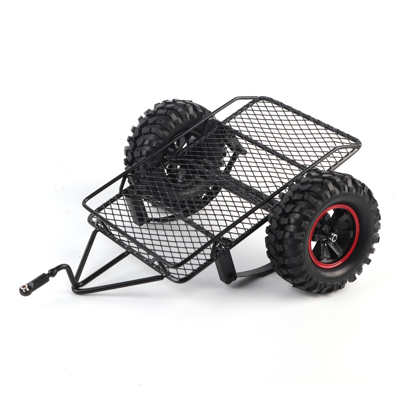 Металева модель автомобіля невеликий причіп, придатний для Traxxas TRX4Axial SCX10 RC4WD D90 CC01 110 RC вантажівка
Металева модель автомобіля невеликий причіп, придатний для Traxxas TRX4Axial SCX10 RC4WD D90 CC01 110 RC вантажівка