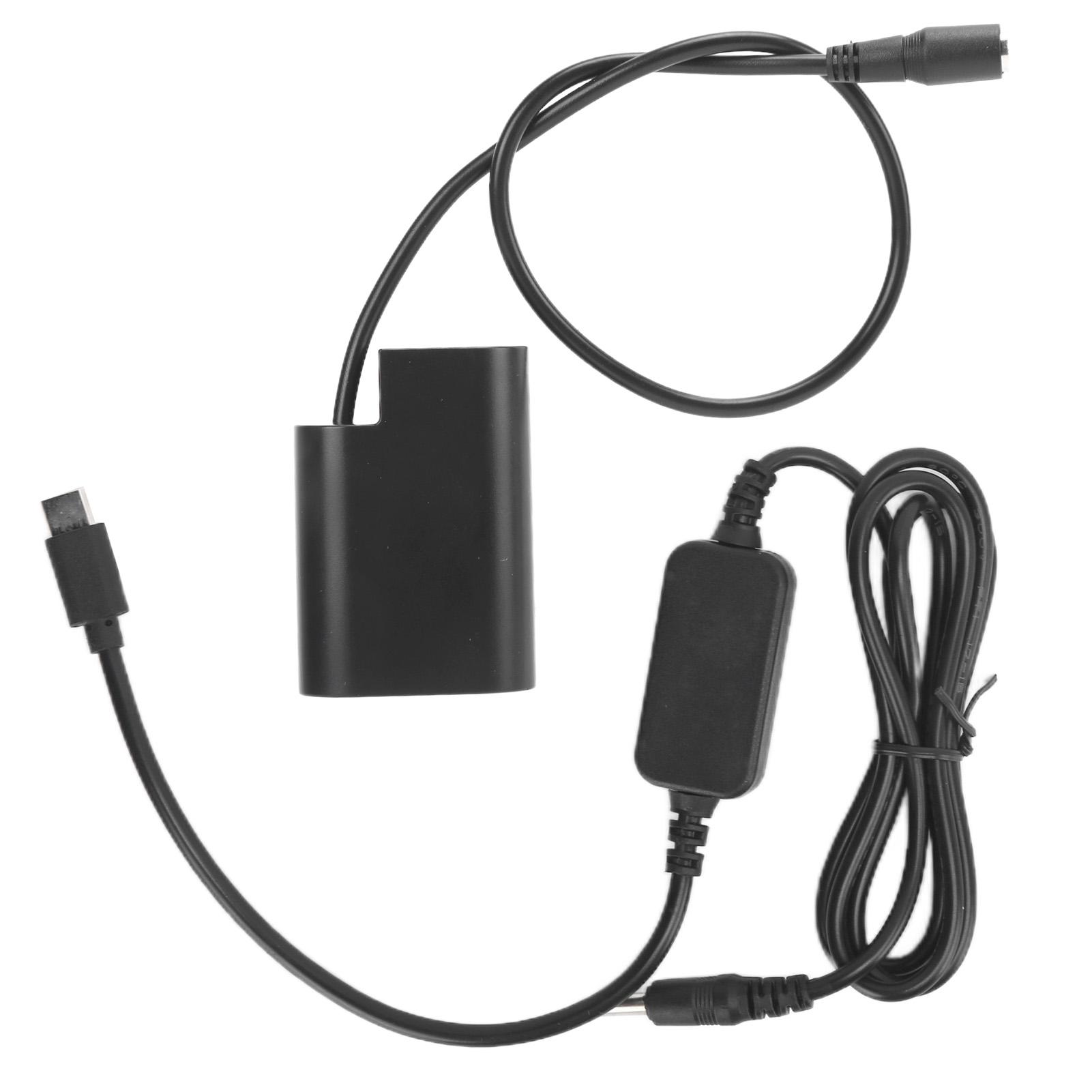 Кабель USB Type C DMWDCC12 Муфта постійного струму BLF19 Акумулятор-муляж Адаптер PD для камер GH3 GH4
Кабель USB Type C DMWDCC12 Муфта постійного струму BLF19 Акумулятор-муляж Адаптер PD для камер GH3 GH4