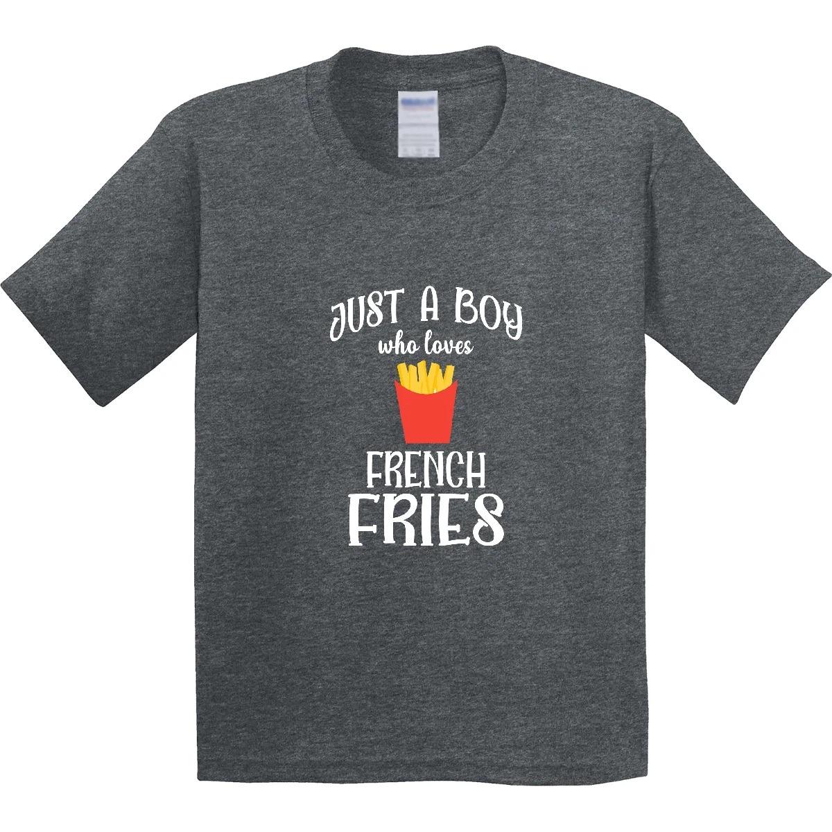 Inktastic Just A Boy Who Loves French Fries Youth kids boys T-Shirt Food Tee Kids Children 100
Inktastic Just A Boy Who Loves French Fries Youth kids boys T-Shirt Food Tee Kids Children 100