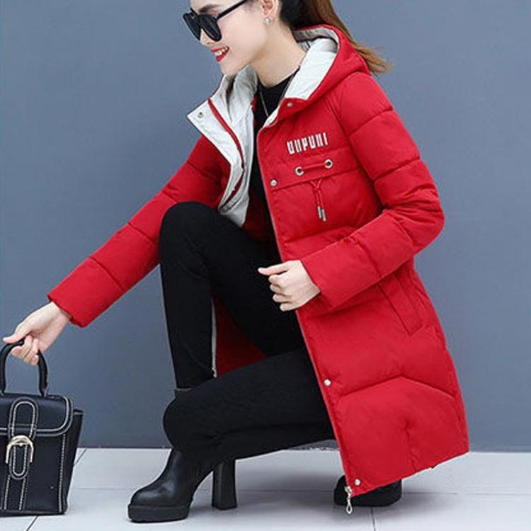Winter Warm Women Parkas Hooded Jacket Casual Long Coat Autumn Outerwear Zipper Letter Print Female XL червоний
Winter Warm Women Parkas Hooded Jacket Casual Long Coat Autumn Outerwear Zipper Letter Print Female XL червоний