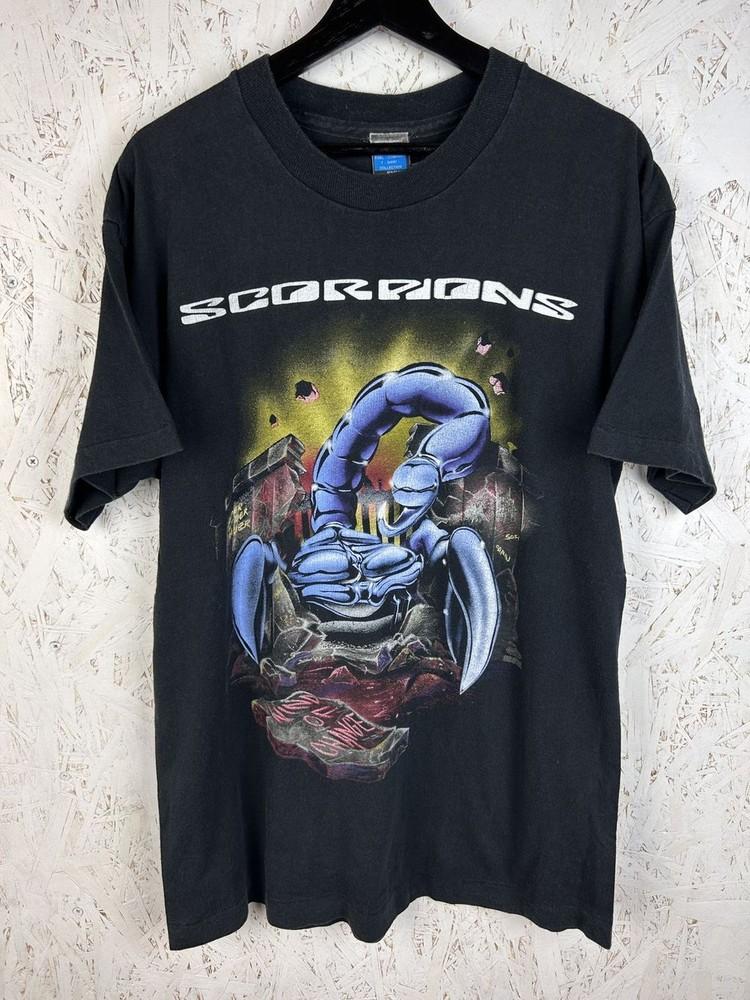 90s Scorpions 1991 Wind Of Change Band Black Tshirt Men Women S5XL KH11507 Unisex T-Shirt XXXXL
90s Scorpions 1991 Wind Of Change Band Black Tshirt Men Women S5XL KH11507 Unisex T-Shirt XXXXL
