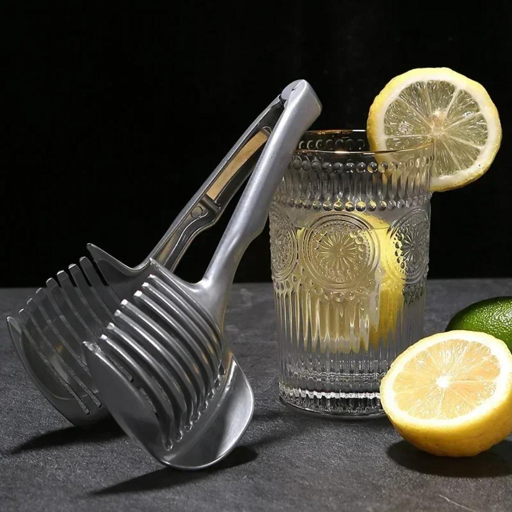Handheld Orange Lemon Slicer Tomato Cutting Clip Fruit Slicer Onion Slicer KitchenItem Cutter Stainless Steel Kitchen Accessorie темно-сірий колір
Handheld Orange Lemon Slicer Tomato Cutting Clip Fruit Slicer Onion Slicer KitchenItem Cutter Stainless Steel Kitchen Accessorie темно-сірий колір