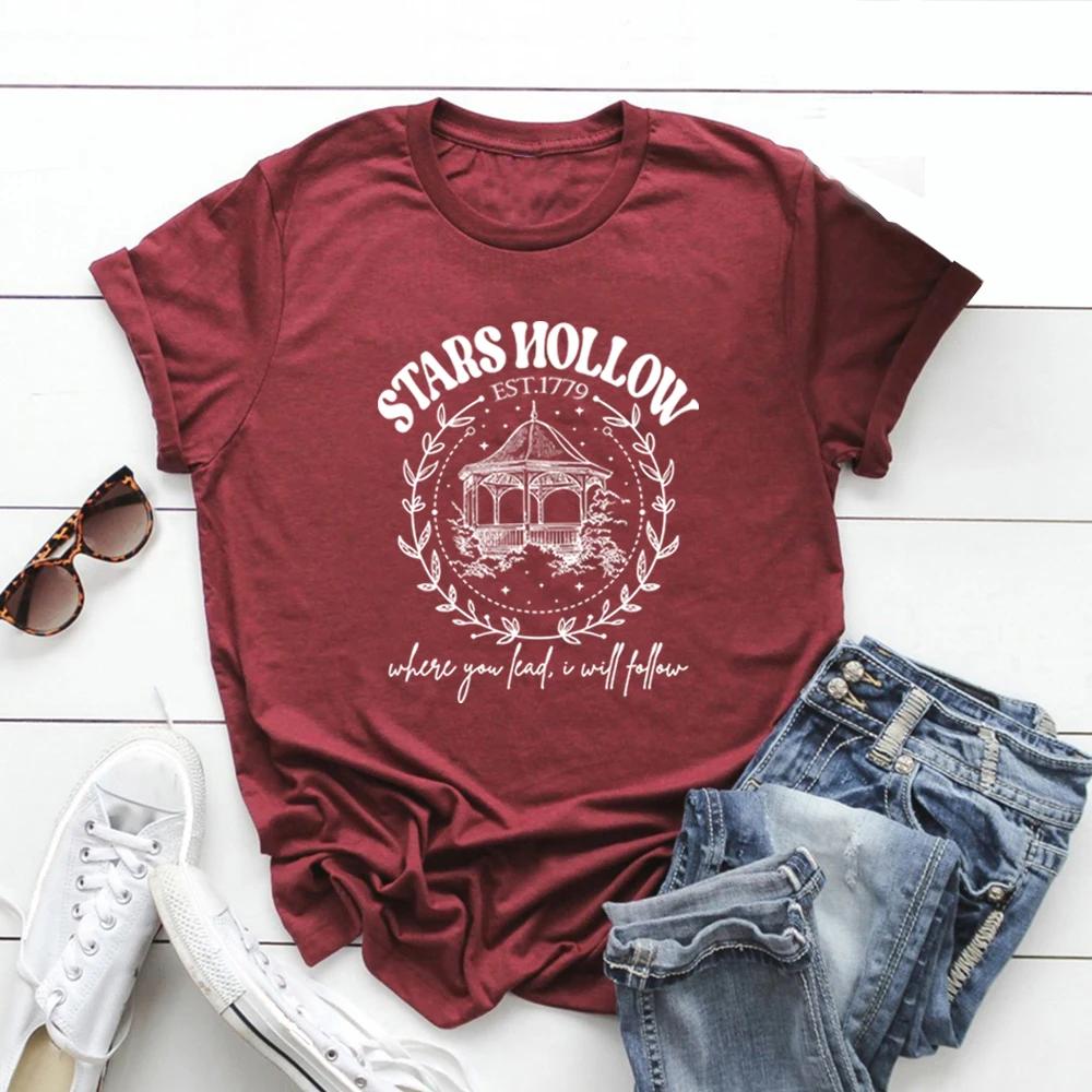 Футболки Stars Hollow Where You Lead I Will Follow Shirt Lukes Diner Tee Вінтаж з коротким рукавом Футболки Gilmore Girl XL бордовий
Футболки Stars Hollow Where You Lead I Will Follow Shirt Lukes Diner Tee Вінтаж з коротким рукавом Футболки Gilmore Girl XL бордовий