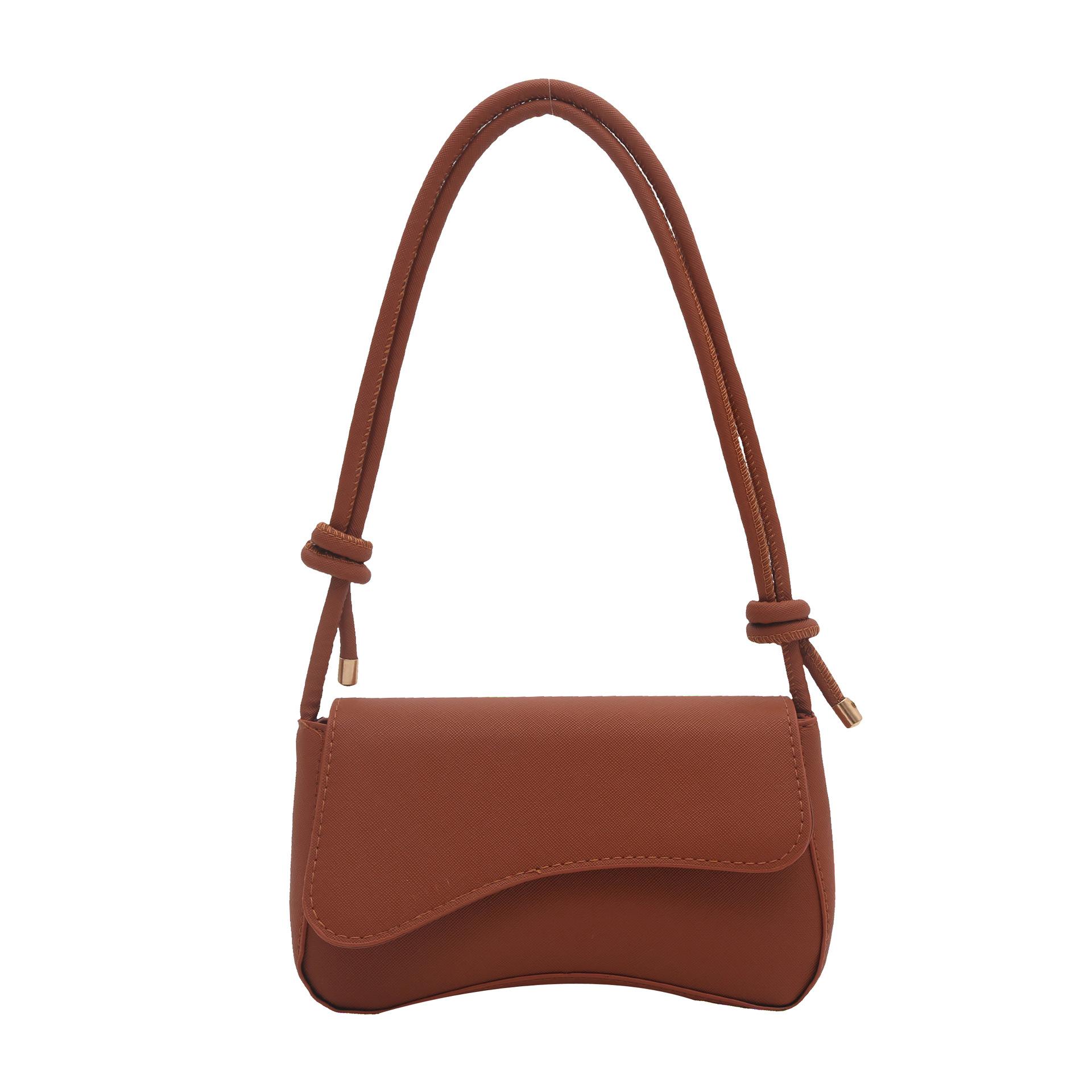 Korean version of small square bag, niche design women s bag wave design shoulder bag underarm bag коричневий
Korean version of small square bag, niche design women s bag wave design shoulder bag underarm bag коричневий