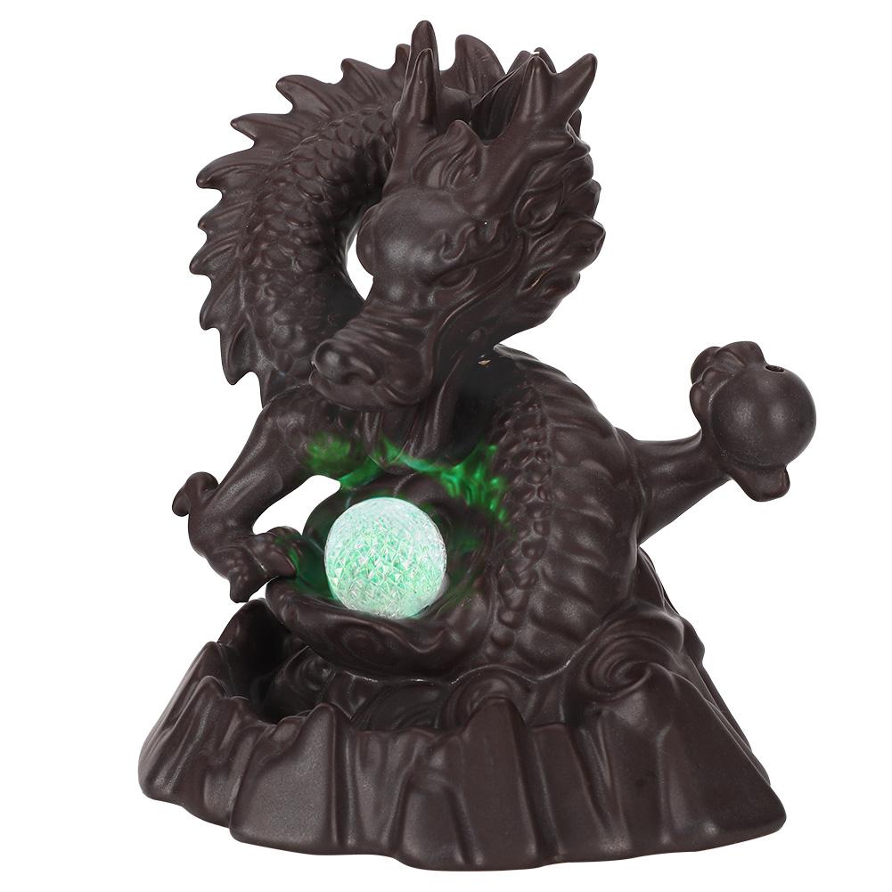 Керамическая горелка обратного потока Инновационные светодиодные огни Домашние украшения Орнаменты В форме счастливого дракона
Керамическая горелка обратного потока Инновационные светодиодные огни Домашние украшения Орнаменты В форме счастливого дракона