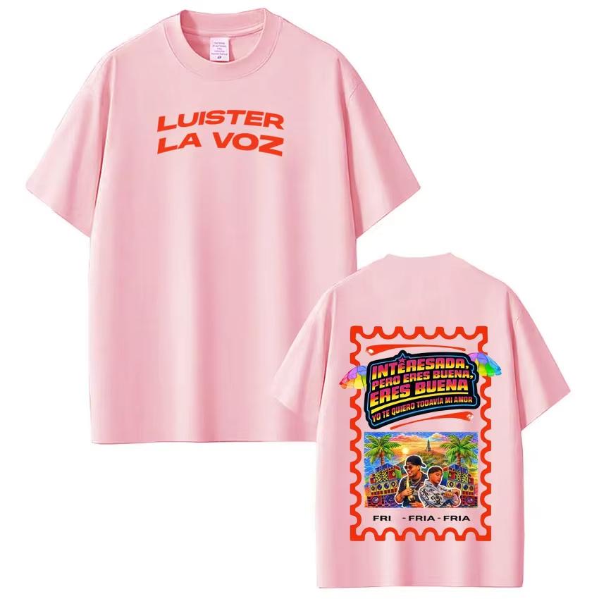 Luister La Voz Album Tour 2026 Merch T Shirt Unisex Women Hiphop Short Sleeve Top pure Cotton Aesthetic Trendy Tshirts Streetwear 4XL
Luister La Voz Album Tour 2026 Merch T Shirt Unisex Women Hiphop Short Sleeve Top pure Cotton Aesthetic Trendy Tshirts Streetwear 4XL
