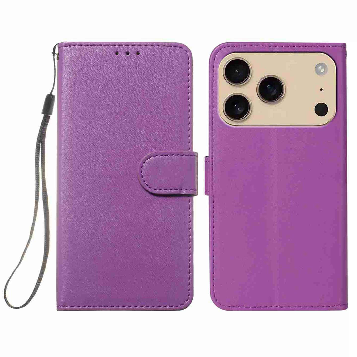 For iPhone 17 Pro Case PU Leather Flip Phone Cover Wallet Card Slot Holder Purple
For iPhone 17 Pro Case PU Leather Flip Phone Cover Wallet Card Slot Holder Purple