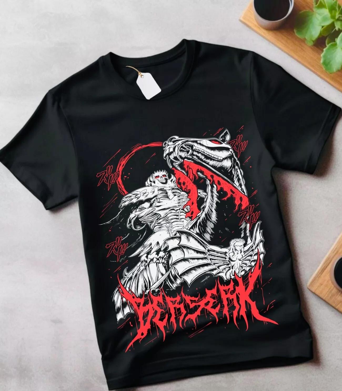 Berserk T-shirt Manga Strip Guts Berserker Armour Anime kids shirt kids 4XL
Berserk T-shirt Manga Strip Guts Berserker Armour Anime kids shirt kids 4XL