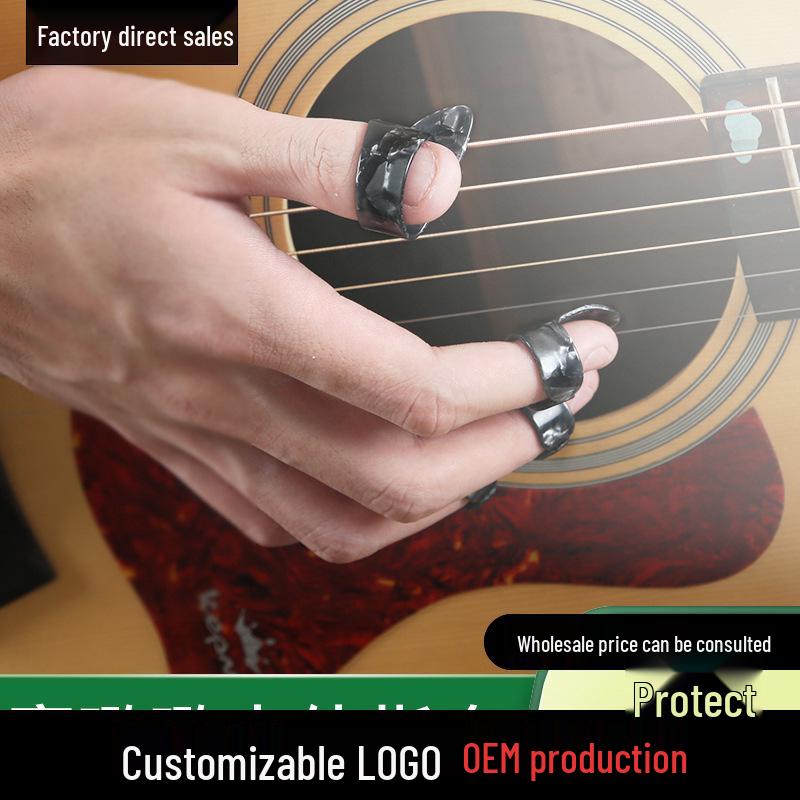 Guitar Thumb Picks & Finger Sleeves - Celluloid Plectrums & Accessories Black Index Finger
Guitar Thumb Picks & Finger Sleeves - Celluloid Plectrums & Accessories Black Index Finger