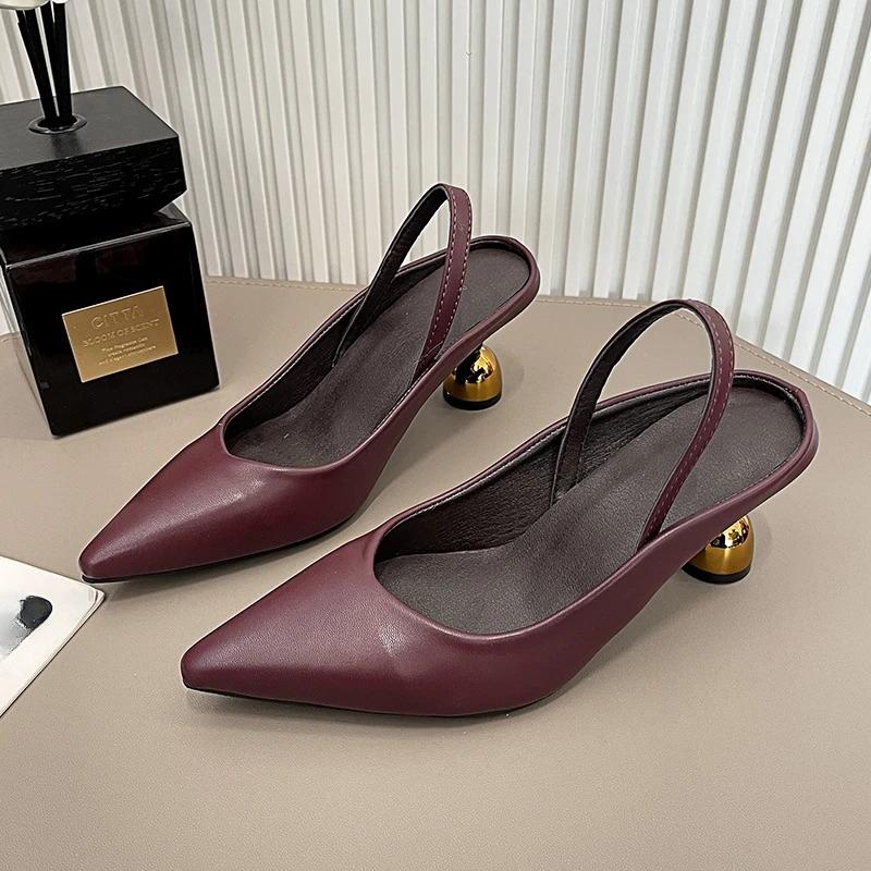 Baotou High Heels Women s New Back Trip Pointed Toe Shallow Mouth Wine Glass Heel Sandals 35 красный
Baotou High Heels Women s New Back Trip Pointed Toe Shallow Mouth Wine Glass Heel Sandals 35 красный