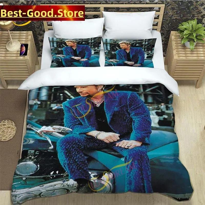 DIY rocker Johny Halyday Beding Set Printed Bed Linen Set With Pilowcase Bed Soft Duvet Cover Soft Single Double Quen Super King-Sized Dimensionsd 135*200cm Eu-Single
DIY rocker Johny Halyday Beding Set Printed Bed Linen Set With Pilowcase Bed Soft Duvet Cover Soft Single Double Quen Super King-Sized Dimensionsd 135*200cm Eu-Single