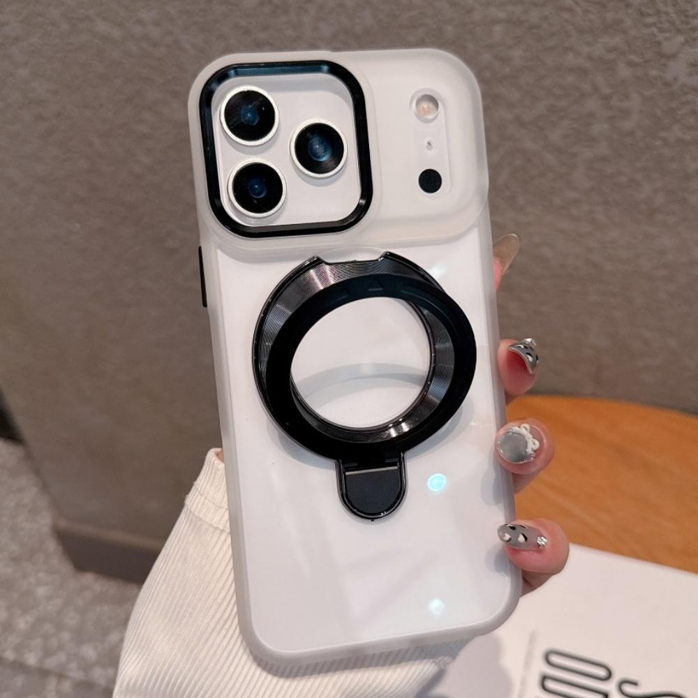 For Magsafe Magnetic Kickstand Stand Case For iPhone 17 16 15 13 14 Plus 17 Pro Max Transparent Metal Wireless Charge Ring Cover iPhone 15 Pro Max
For Magsafe Magnetic Kickstand Stand Case For iPhone 17 16 15 13 14 Plus 17 Pro Max Transparent Metal Wireless Charge Ring Cover iPhone 15 Pro Max