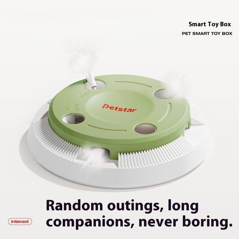 Умная игрушка для кошек саморазвлечение артефакт от скуки товары для кошек автоматическая дразнилка для кошек палочка бумажный набор игрушка Two colors are randomly sent.
Умная игрушка для кошек саморазвлечение артефакт от скуки товары для кошек автоматическая дразнилка для кошек палочка бумажный набор игрушка Two colors are randomly sent.