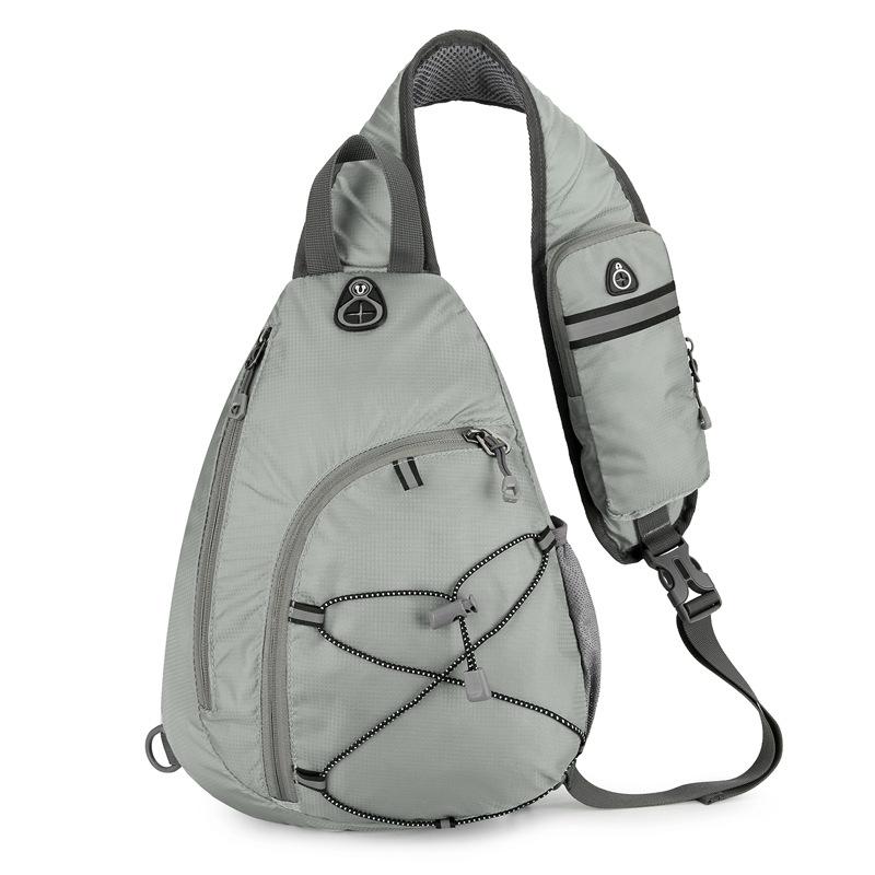 Нагрудна сумка унісекс Проста сумка для зберігання Легкий туристичний невеликий рюкзак Сумка через плече Модні повсякденні одинарні сумки 20-35L сірий колір
Нагрудна сумка унісекс Проста сумка для зберігання Легкий туристичний невеликий рюкзак Сумка через плече Модні повсякденні одинарні сумки 20-35L сірий колір