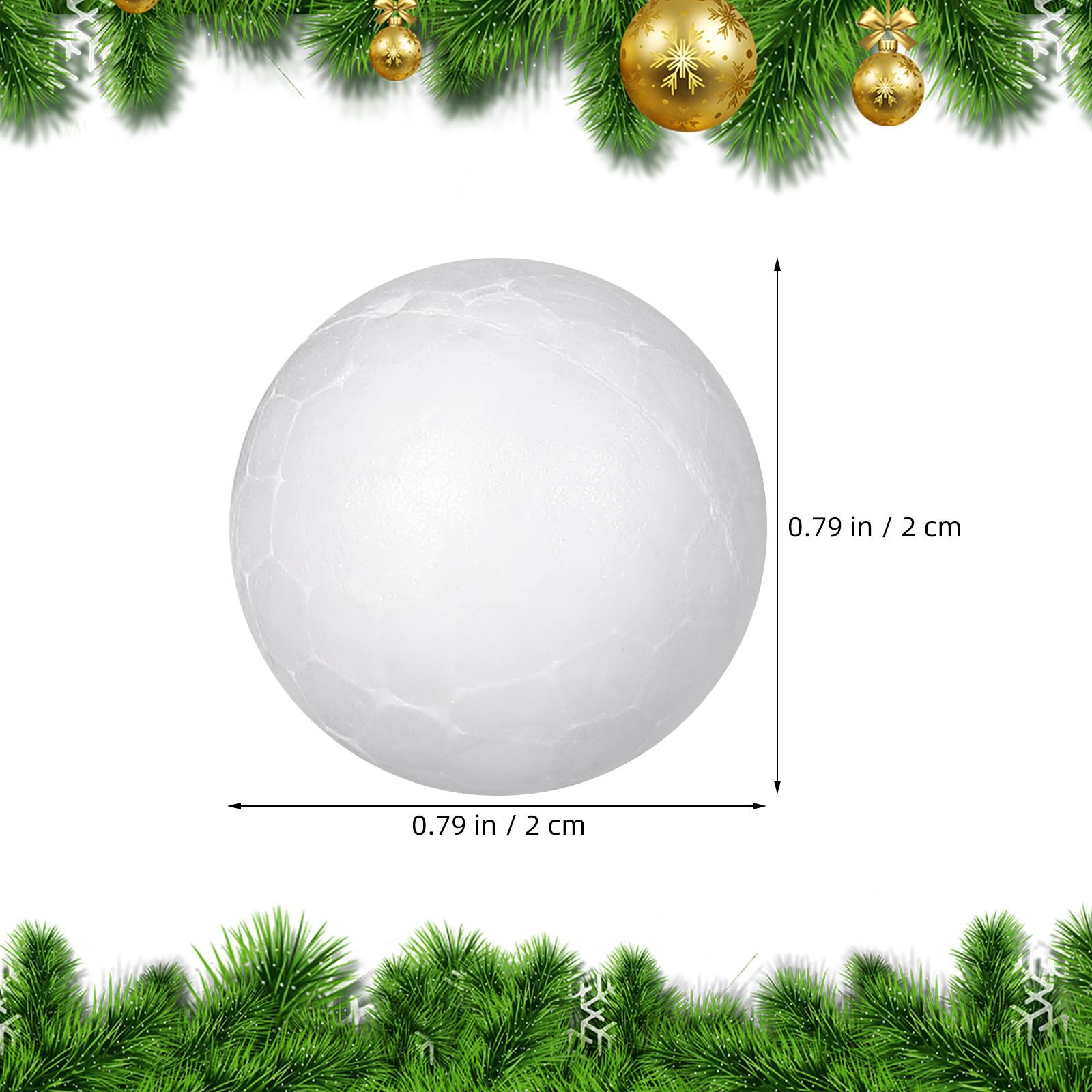 100Pcs Foam Craft Balls White Solid Polystyrene Spheres 3Cm DIY Wedding Party Decoration DIY Ornament Supplies
100Pcs Foam Craft Balls White Solid Polystyrene Spheres 3Cm DIY Wedding Party Decoration DIY Ornament Supplies