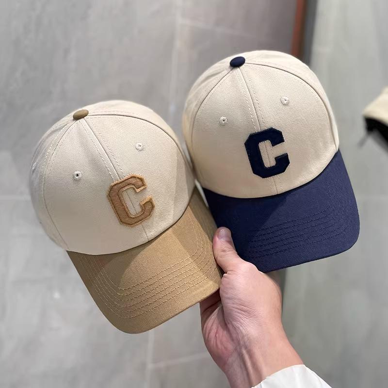 Korean Version of Letter C Color blocked Baseball Hat for Women In Spring and Summer Fashion Versatile Street Fashion Couple Baseball Hat Men (54-58cm) Adjustable
Korean Version of Letter C Color blocked Baseball Hat for Women In Spring and Summer Fashion Versatile Street Fashion Couple Baseball Hat Men (54-58cm) Adjustable