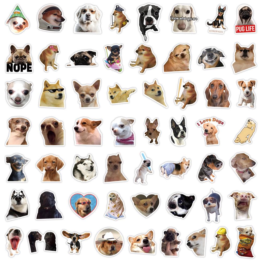 55 Cute Puppy Emoji Waterproof Stickers for Journals, Water Bottles, and Computers
55 Cute Puppy Emoji Waterproof Stickers for Journals, Water Bottles, and Computers