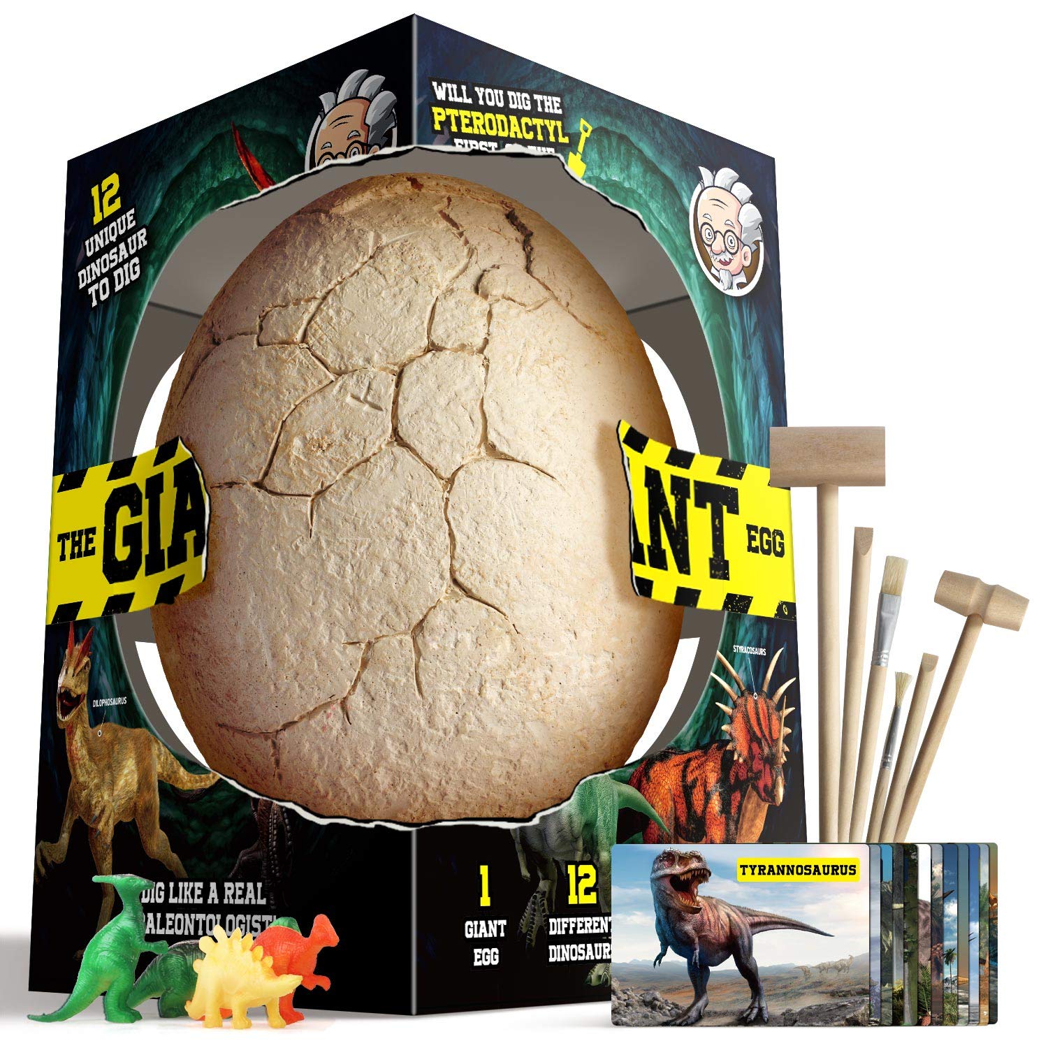 XXTOYS Toy Dinosaur Excavation Kit Tyrannosaurus Giant Dinosaur Egg Large Dinosaur Egg 12 Dinosaurs Children Present Gift
XXTOYS Toy Dinosaur Excavation Kit Tyrannosaurus Giant Dinosaur Egg Large Dinosaur Egg 12 Dinosaurs Children Present Gift
