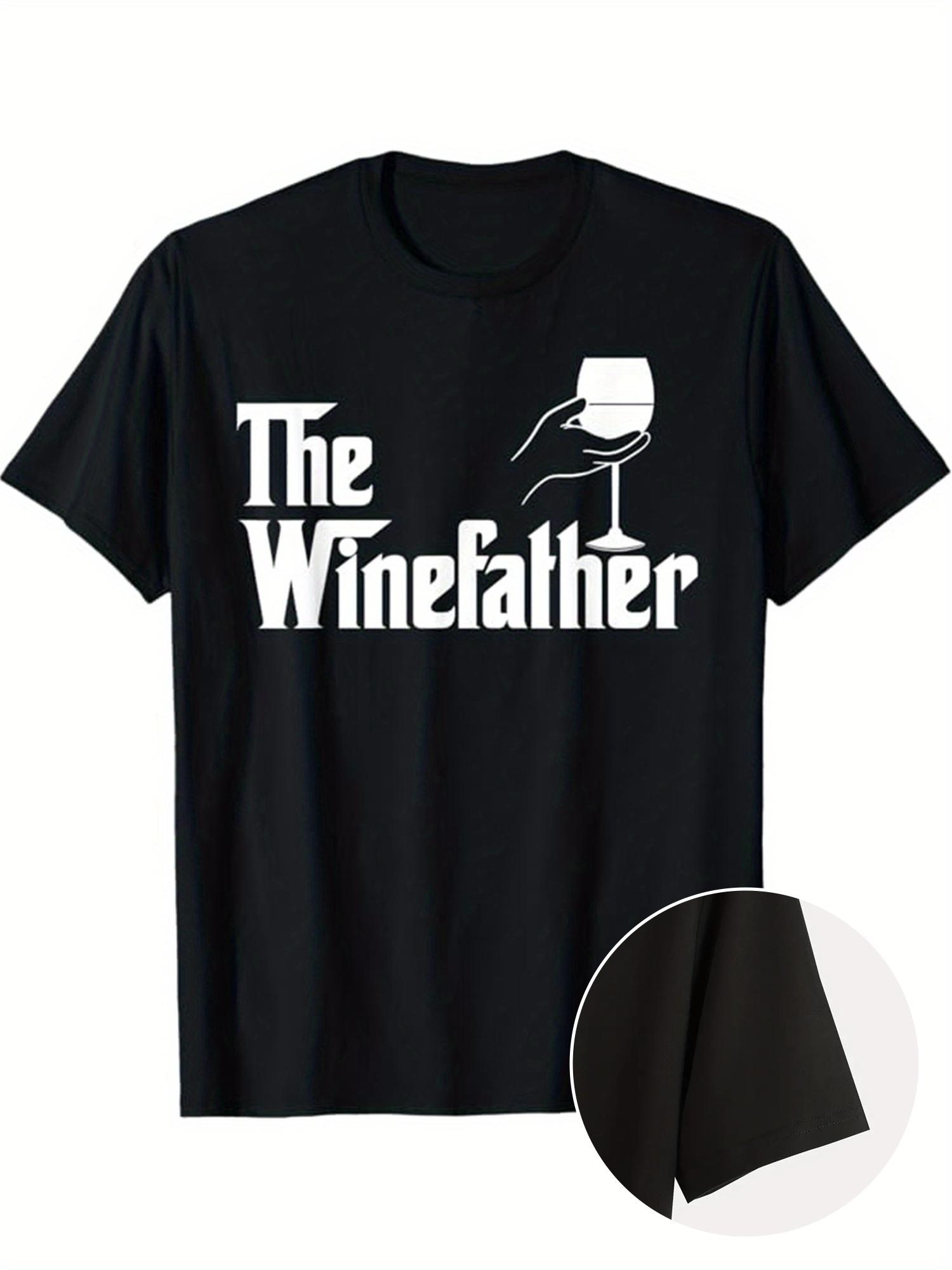 The Winemaker Graphic Cotton T-shirt - Black Casual Short Sleeve Round Neck Tee with Wine Design XXXL
The Winemaker Graphic Cotton T-shirt - Black Casual Short Sleeve Round Neck Tee with Wine Design XXXL