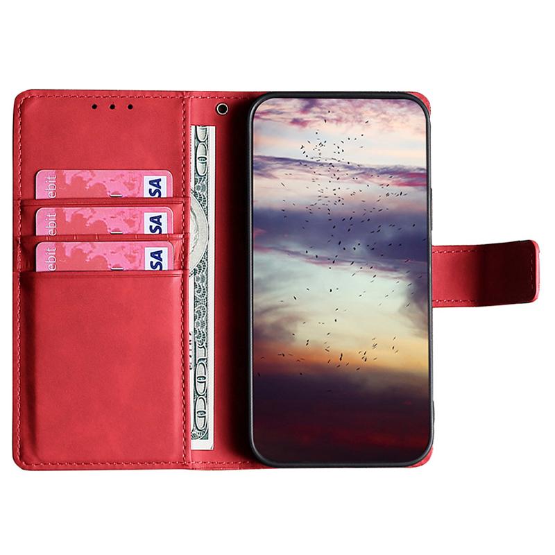 For Honor Magic6 Pro 5G Case Crocodile Texture 3 Card Slots Flip Stand Phone Cover Red
For Honor Magic6 Pro 5G Case Crocodile Texture 3 Card Slots Flip Stand Phone Cover Red