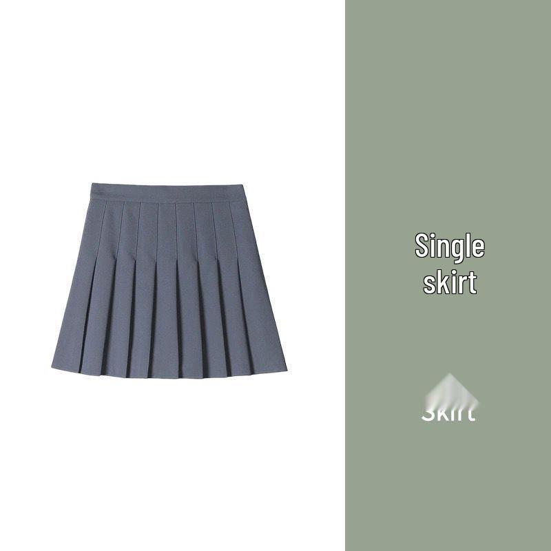 Korean Academy Style Green Short Skirt & Pleated Dress Set for Women S (75-90 lbs)
Korean Academy Style Green Short Skirt & Pleated Dress Set for Women S (75-90 lbs)